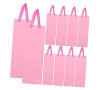 Cabilock 20pcs Wine Bottle Bags with Handle Thick Cardboard Single Whiskey Bottle Carrier Reusable Protective Paper Wine Gift Bags for Birthday Wedding Christmas Party Supplies