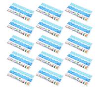 Cabilock 20sheets Cartoon Ocean Animal Border Stickers for Bulletin Board Classroom Wall Decoration Beach Theme Scrapbooking Supplies