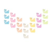 Cabilock 21pcs Glow Dark Mini Fox Resin Figurines for Dollhouse Micro Garden Luminous Animal Miniatures Tiny Resin Fox Statues for Fairy Garden Decor and Desktop Display