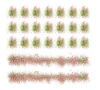 Cabilock 23pcs Miniature Model Trees for Diorama Scenery Realistic Plastic Artificial Miniature Trees for Train Model Landscape Use Craft Supplies and Scene Design