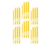 Cabilock 24pcs Fishing Net Repair Needle Kit Plastic Netting Shuttles for Weaving and Mending Fishing Nets Portable and User-friendly Tools for Sea River and Lake Maintenance