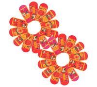 Cabilock 24pcs New Year Envelopes Chinese New Year Envelope Spring Festival Money Pocket Money Hong Bao Decoration Red