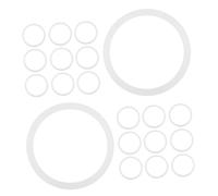 Cabilock 24pcs Silicone Jar Seals for Mason Jars Food-Grade Reusable Canning Lid Gaskets for Regular Mouth Heat Resistant Airtight Sealing Rings for Preserving Fermenting Storage