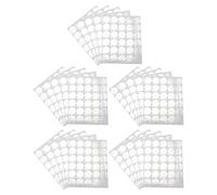 Cabilock 25 Sheets Eyelash Extension Adhesive Glue Pallet Sticker Pads for Makeup Artist Lash Glue Holder Sticker Pads