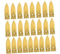 Cabilock 25pcs Copper Strips for Scientific Fruit Battery Experiment DIY Materials Educational Physics Chemistry Project Kit for Students
