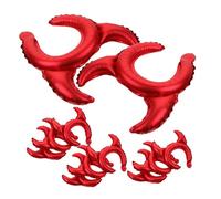 Cabilock 25Pcs Halloween Aluminum Film Balloons Large Decorative Party Balloons for Cosplay Festival Birthday Celebration Supplies