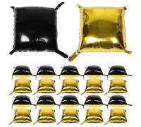 Cabilock 25pcs Square Foil Balloon Wall: Double Sided Square Balloon Wall Backdrop - DIY Tunnel Arch Garland For Wedding Birthday Baby Shower Anniversary