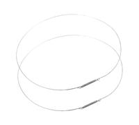 Cabilock 2pc Washing Machine Door Seal Kit Tumble Dryer Door Boot Spring Clamp Fit Front Load Washers Easy Installation