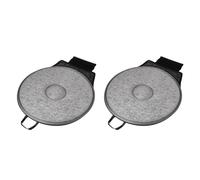 Cabilock 2pcs 360degree Rotation Car Seat Cushion Multifunction Revolving Cushion Non Slip Ergonomic Design Swivel Car Seat Gray