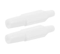 Cabilock 2Pcs Accessories Plastic Hose Connector Quick Pump Adapter White Soft Tube Connector for Breastfeeding Pumps Compatible with Feeding Tubing