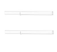 Cabilock 2Pcs Acrylic Music Book Clips with Smooth Edges and Design, round Shape Sheet Music Clamps for Musicians and Composers