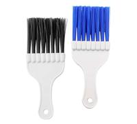 Cabilock 2pcs Air Conditioner Fin Tool Radiator Cleaning Brush Coil Cleaner with Plastic Handle for Easy Maintenance and Cleaning of Coils and Air Conditioners