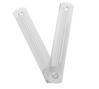 Cabilock 2pcs Aluminum Alloy Sliding Patio Door Handles with Universal Size and Sturdy Design, Silver Pull Handles for Screen Doors and Furniture in Home Environments