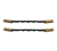 Cabilock 2Pcs Artificial Leather Speaker Strap Handles Replacement for Audio Cabinet Plastic Construction Comfortable Grip for Outdoor and Home Audio Accessories