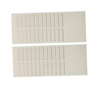 Cabilock 2pcs Attendance Card Holder Rack Wall Mount Office Desk Organizer Plastic Card Holder Stand for Storage Rack