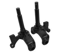 Cabilock 2pcs Atv Front Steering Knuckle Spindle Hub Kart and Quad Bike Front Suspension Replacement for Responsive Maneuverability and Enhanced Braking Efficiency Heavy-duty Off-road Use