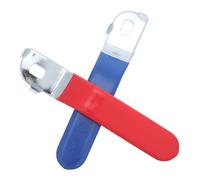 Cabilock 2pcs Ball Valve Lever Handle Replacement for Water Valve Hose Nozzle Handle Replacement, Made of Wear Resistant Iron and Plastic with Ergonomic Comfort Design for Water Supply