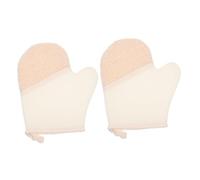 Cabilock 2pcs Bathing Gloves Exfoliating Bath Towels for Shower Body Scrub Household Scrub Bath Cleaners for Male