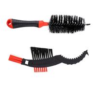 Cabilock 2pcs Bike Chain Cleaning Kit Chain Brush for Bicycle Cleaning Portable Tool Scrubber and Cleaner