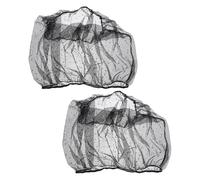 Cabilock 2pcs Birdcage Cover Net Small Cage Net Washable Polyester and Nylon Mesh Protects from Plume and Food Scatter Breathable Bird Cage Bottom Cover for Cockatiels and Birds