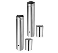 Cabilock 2pcs Birth Certificate Tube Document Holder, 35cm Length Protective Cover for Official Papers, Travel Document Storage Organizer for Office and Home Use