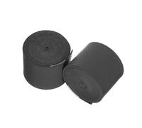 Cabilock 2pcs Black Drum Stick Sweat-absorbent Wraps Anti-slip Shockproof Tape for Electronic and Acoustic Drum Kits Drumsticks Accessory for Drummers