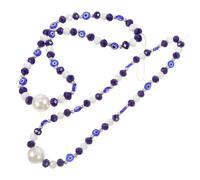Cabilock 2pcs Blue Evil Eye Phone Lanyard Wrist Strap with Nylon and Crystal Material Creative and Fashion Phone Safety Strap to Prevent being Stolen or Lost Easy to Install