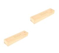 Cabilock 2pcs Box Wood Pregnancy Test Box Lidded Storage Case for Pregnant Woman Shower Gifts for Girl