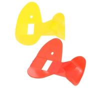 Cabilock 2pcs Boys and Girls Nose Flute Trainer Plastic Instrument for Beginners Practice Improving Speech Clarity Nose Throat Control