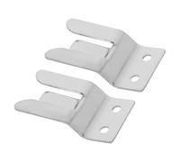 Cabilock 2pcs Car Microphone Holder Mount for Cb Radio Mic Hanger Hook Secure and Space Efficient Mic Bracket Fits for Car Radio Microphone Accessories