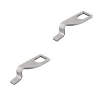 Cabilock 2pcs Car Rear Tailgate Show Support Vehicles Tail Door Extension Hook Stainless Steel Material for Suvs and Trucks Easy Installation for Outdoor Use
