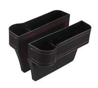 Cabilock 2pcs Car Seat Gap Filler Seat Storage Box Console Automotive Car Organizer