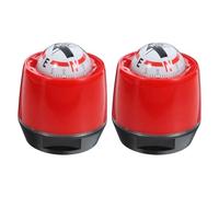 Cabilock 2pcs Dashboard Compass For Cars - Vehicle Direction Guide Ball With Adhesive Decal - Accurate Navigation Indicator For Automobile Truck Suv Interior