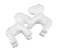 Cabilock 2PCS DIY Unicorn Craft Mold Small White Foam Modeling Shapes for Wedding Floral Arrangements Party Decorations Beginner Friendly Unicorn Sculpture for Creative Home Decor