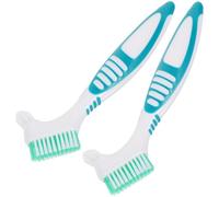 Cabilock 2pcs Double-sided Turtle Cleaning Brush Aquatic Turtle Cleaning Brush Lightweight Ergonomic Plastic Shell Scrubber for Pet Care