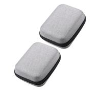 Cabilock 2pcs Electronic Product Storage Bag Portable Organizer for Microphone Earphone Charger Accessories with Zipper Closure Compact Travel Case for Cables USB Memory Cards
