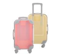 Cabilock 2pcs Empty Mini Trolley Case for Eyelash Storage Portable Plastic Suitcase Tray for Travel and Party Favors