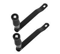 Cabilock 2pcs Ergonomic Boat Winch Handles with Slip Grip Trailer Crank Replacement for Heavy Duty Towing Noise Reducing Design for Stable and Comfortable Operation