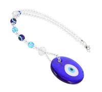 Cabilock 2pcs Evil Eye Hanging Ornaments Beaded Car Decor Window Hanging Protection Charm for Car Accessories