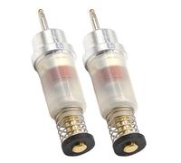 Cabilock 2pcs Fireplace Flame Sensor Thermocouple with Flame-Out Protection Device for Gas Appliances, Stainless Steel Material, Stable and Reliable, for Home Safety Control and Fire Pit