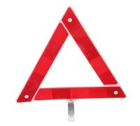 Cabilock 2pcs Foldable Emergency Warning Triangles with Stable Tripod Base High Reflective Night Visibility Roadside Safety Reflectors for Vehicle Emergency Car Stop Sign