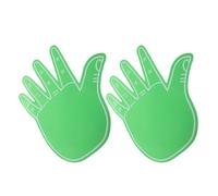 Cabilock 2pcs Giant Foam Cheer Glove with Five Finger Structure Made of Sturdy Eva Material, Easy to Store and Decorative for Basketball Games and School Competitions