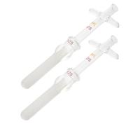 Cabilock 2pcs Glass Tissue Grinder Homogenizer Lab Glassware Accessory High-temperature Resistant Cell Grinder for Scientific Experiments and Classroom Use