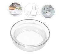 Cabilock 2pcs Glass Water Pitcher Lid with Silicone Seal Kitchen Replacement Cover for Household Teapot Kettle Break-resistant Easy-clean Accessory