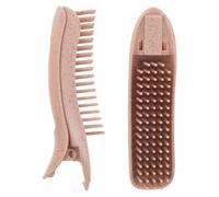 Cabilock 2pcs Hair Volumizing Root Clips Bangs Curler Hair Curling Tool for Women Orange Candy Color Fluffy Volume Styling Clips for Travel and Daily Use