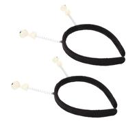Cabilock 2pcs Halloween Glow Party Headband Outer Space Headpiece 8.66x4.33x0.67in Versatile Party Accessory Secure Fit Adults Cosplay Birthday