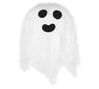 Cabilock 2pcs Halloween Paper Ghost Lantern Hanging Decoration White Paper Lampshade for Indoor Outdoor Halloween Party Porch Corridor Backyard Hanging Lanterns for Festive Ambiance and
