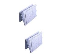 Cabilock 2pcs Hanging Storage Bag Holder Beside Organizer for Bunk Dorm Rooms and Bed Rail for Home Storage Kitchen Hanging Bag