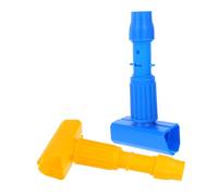 Cabilock 2pcs Heavy Duty Detachable Mop Clips with Quick Release Handle Adjustable Commercial Mop Clamps for Hard Floors and Cleaning Areas