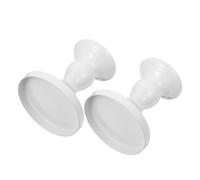 Cabilock 2Pcs High Feet Cake Stand Dessert Tray Elegant Fruit Plates for Snacks Sweets and Small Cakes Vintage Footed Design for Parties and Events